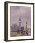 Late Afternoon, Westminster Bridge-John Sutton-Framed Giclee Print