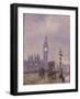 Late Afternoon, Westminster Bridge-John Sutton-Framed Giclee Print