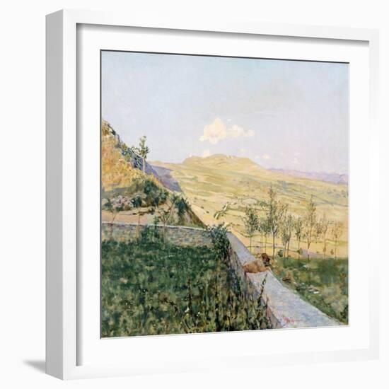 Late August in Pietramala-Telemaco Signorini-Framed Giclee Print