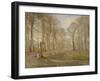 Late Autumn Day in the Jægersborg Deer Park, North of Copenhagen, 1886-Theodor Esbern Philipsen-Framed Giclee Print