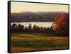 Late Autumn Day on the Hudson-Patty Baker-Framed Stretched Canvas