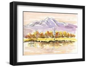 Late Autumn in Plateau-Kenji Fujimura-Framed Art Print