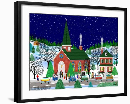 Late Christmas Eve-Mark Frost-Framed Giclee Print