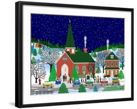 Late Christmas Eve-Mark Frost-Framed Giclee Print