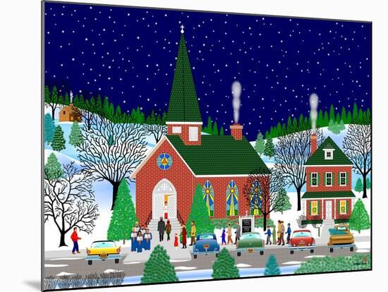 Late Christmas Eve-Mark Frost-Mounted Giclee Print