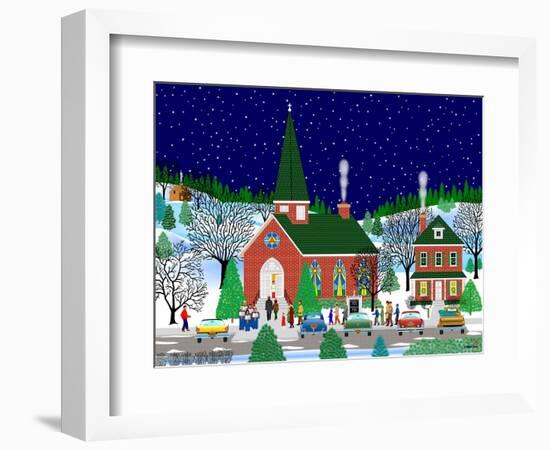 Late Christmas Eve-Mark Frost-Framed Giclee Print