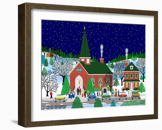 Late Christmas Eve-Mark Frost-Framed Giclee Print