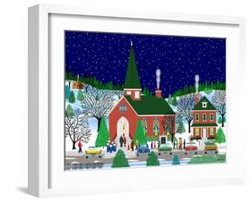 Late Christmas Eve-Mark Frost-Framed Giclee Print