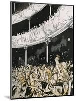 Late Comers at the Christmas Shows-Charles Robinson-Mounted Art Print