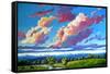 Late Day Clouds over the Divide-Patty Baker-Framed Stretched Canvas