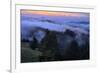 Late Drifting Fog After Sunset at Mount Tamalpais, Marin County-Vincent James-Framed Photographic Print