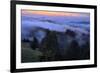 Late Drifting Fog After Sunset at Mount Tamalpais, Marin County-Vincent James-Framed Photographic Print