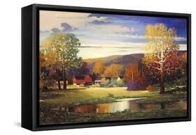 Late Evening in Autumn-Max Hayslette-Framed Stretched Canvas