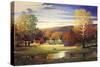 Late Evening in Autumn-Max Hayslette-Stretched Canvas