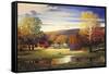 Late Evening in Autumn-Max Hayslette-Framed Stretched Canvas