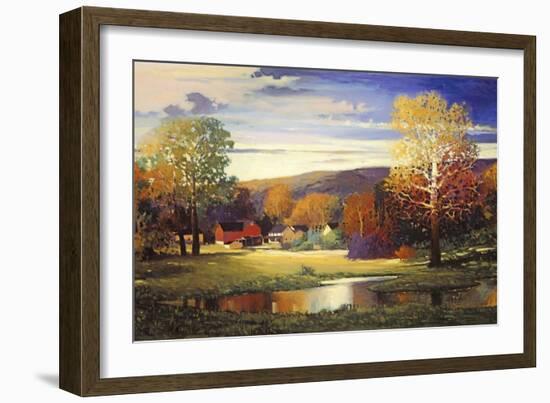 Late Evening in Autumn-Max Hayslette-Framed Giclee Print