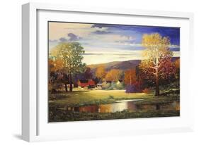 Late Evening in Autumn-Max Hayslette-Framed Giclee Print