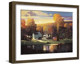 Late Evening in Autumn-Max Hayslette-Framed Giclee Print