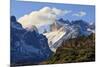 Late Evening Mountain View, Cordillera Del Paine, Torres Del Paine National Park-Eleanor Scriven-Mounted Photographic Print