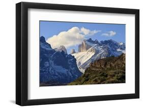 Late Evening Mountain View, Cordillera Del Paine, Torres Del Paine National Park-Eleanor Scriven-Framed Photographic Print