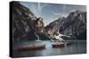 Late Evening Quite in Braies-Marco Tagliarino-Stretched Canvas