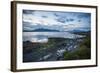 Late Evening Shot of the Bay of Puerto Natales, Patagonia, Chile, South America-Michael Runkel-Framed Photographic Print