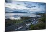 Late Evening Shot of the Bay of Puerto Natales, Patagonia, Chile, South America-Michael Runkel-Mounted Photographic Print