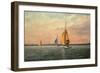 Late Finish - Featuring Dragons on the Medway-Vic Trevett-Framed Giclee Print