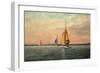 Late Finish - Featuring Dragons on the Medway-Vic Trevett-Framed Giclee Print