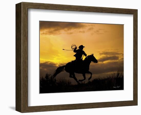 Late for Dinner-Barry Hart-Framed Art Print