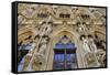 Late Gothic Town Hall at Grote Markt Square, Leuven, Brabant, Belgium, Europe-Hans-Peter Merten-Framed Stretched Canvas