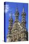 Late Gothic Town Hall at Grote Markt Square, Leuven, Brabant, Belgium, Europe-Hans-Peter Merten-Stretched Canvas