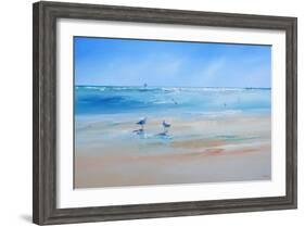 Late Gulls-Craig Trewin Penny-Framed Art Print