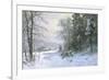 Late Lies the Winter Sun-Anders Andersen-Lundby-Framed Giclee Print