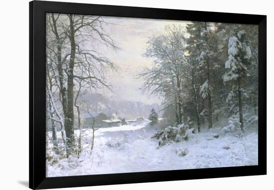 Late Lies the Winter Sun-Anders Andersen-Lundby-Framed Giclee Print