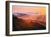 Late Light Above the Fog, Mount Tamalpais, Marin County, San Francisco-Vincent James-Framed Photographic Print