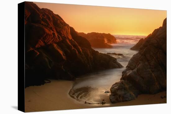 Late Light Sonoma Seascape-Vincent James-Stretched Canvas