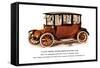 Late Model Inside-Drive Electric Car-null-Framed Stretched Canvas