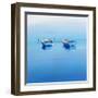 Late Moorings-Craig Trewin Penny-Framed Art Print