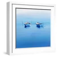 Late Moorings-Craig Trewin Penny-Framed Art Print