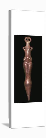 Late Neolithic female figure from Romania, 40th century BC. Artist: Unknown-Unknown-Stretched Canvas