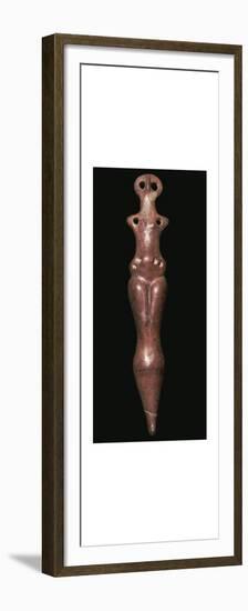 Late Neolithic female figure from Romania, 40th century BC. Artist: Unknown-Unknown-Framed Premium Giclee Print