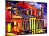 Late Night New Orleans-Diane Millsap-Mounted Art Print