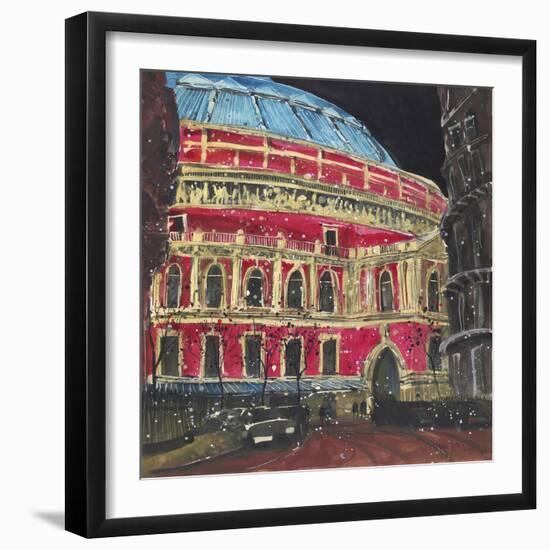 Late Night Performance, Royal Albert Hall, London-Susan Brown-Framed Giclee Print