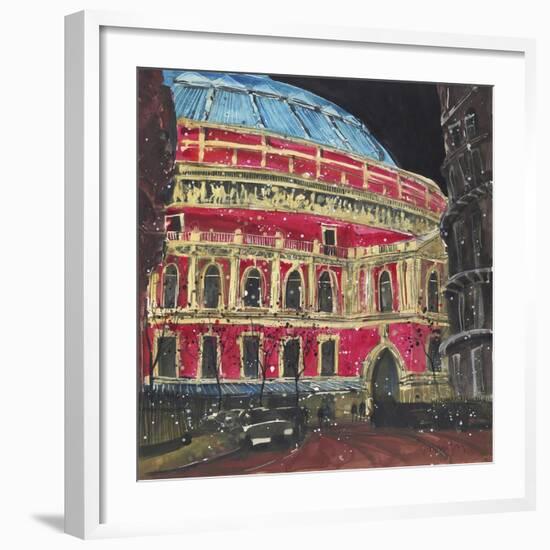 Late Night Performance, Royal Albert Hall, London-Susan Brown-Framed Giclee Print