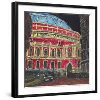 Late Night Performance, Royal Albert Hall, London-Susan Brown-Framed Giclee Print