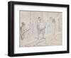 Late Night Rendezvous-Boris Michaylovich Kustodiev-Framed Giclee Print