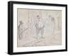 Late Night Rendezvous-Boris Michaylovich Kustodiev-Framed Giclee Print