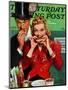 "Late Night Snack," Saturday Evening Post Cover, March 22, 1941-John LaGatta-Mounted Giclee Print