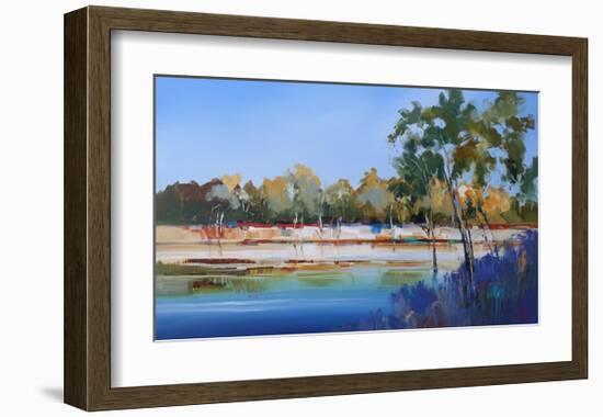 Late Night, The Murray 2-Craig Trewin Penny-Framed Art Print